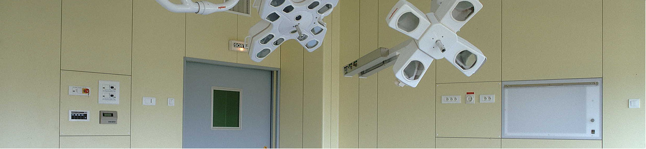 Použití interiérových HPL laminátů v nemocnicích